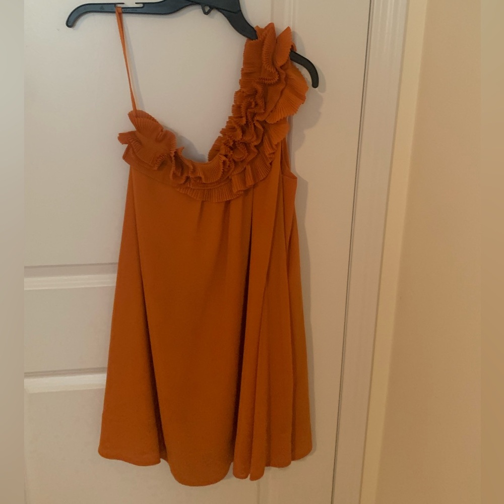 H&M Vibrant Orange Dress